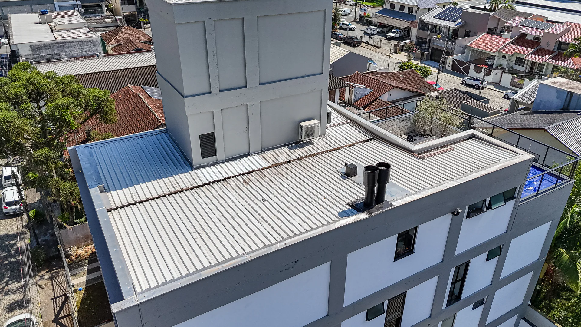 Calhas industriais — J.André Esquadrias Pomerode SC